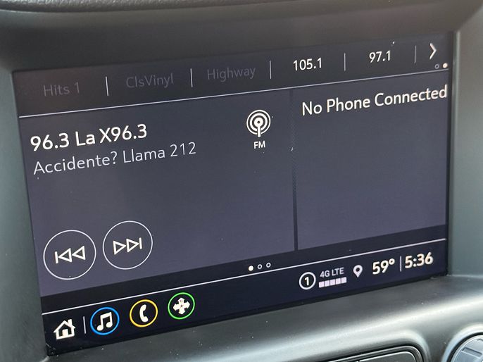 Vehicle view 56